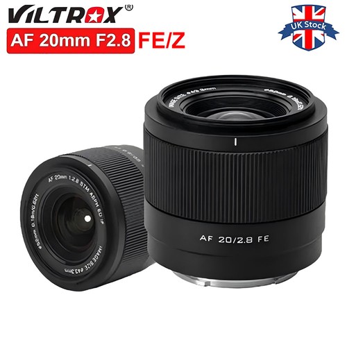 Viltrox 20mm 8 camera - af, f2.8