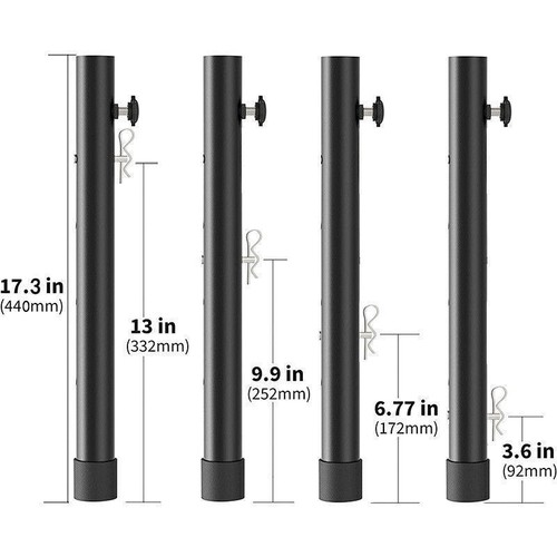 4pcs folding table - folding, leg