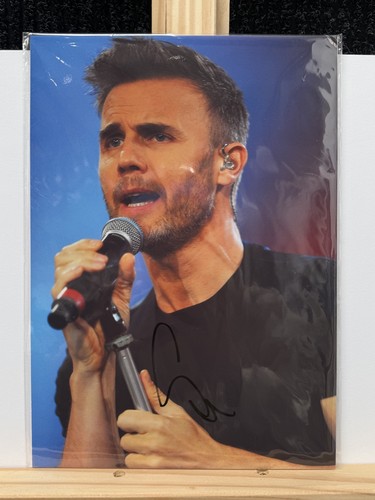 Gary barlow signed - gary, with