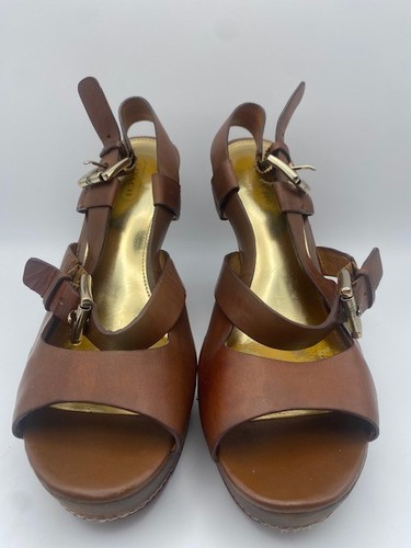 Coach leather slingback wedge - slingback,
