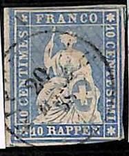 94994fa switzerland stamp - switzerland,
