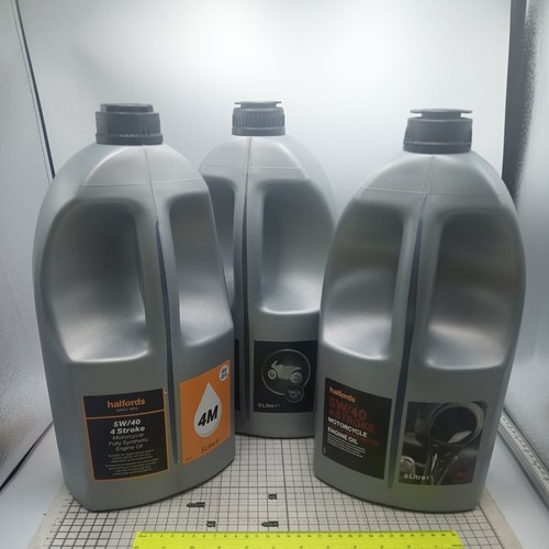 Halfords 40 motorcycle - 5l,