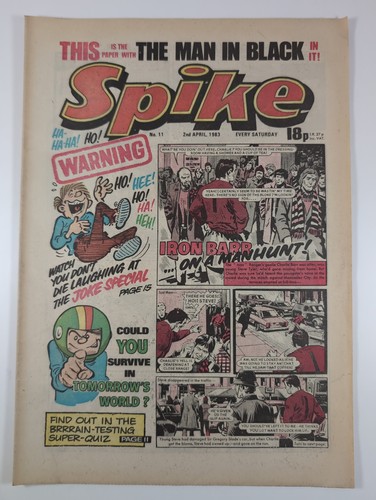 Spike comic issue april - comic,
