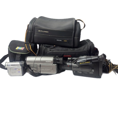 Camcorder lot philips vhs - lot,