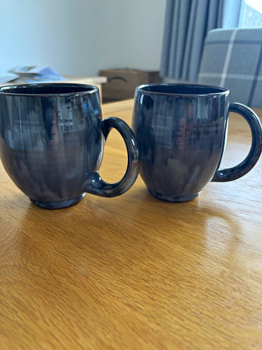 Ewenny pottery wales mugs - pottery,