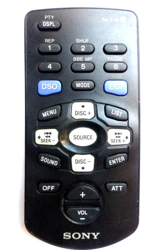 Sony incar hifi - incar, remote