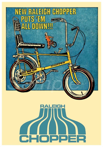 Raleigh chopper vintage - raleigh,