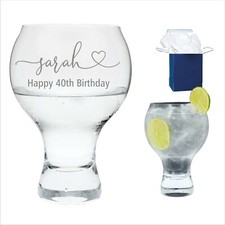 Personalised Engraved Gin