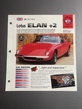 1967 - 1974 Lotus Elan +2