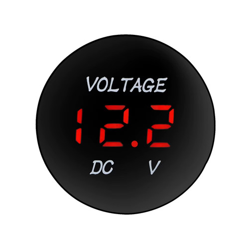 12v led digital voltmeter - led,