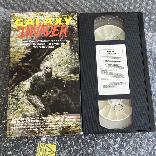 The galaxy invader - the, vhs