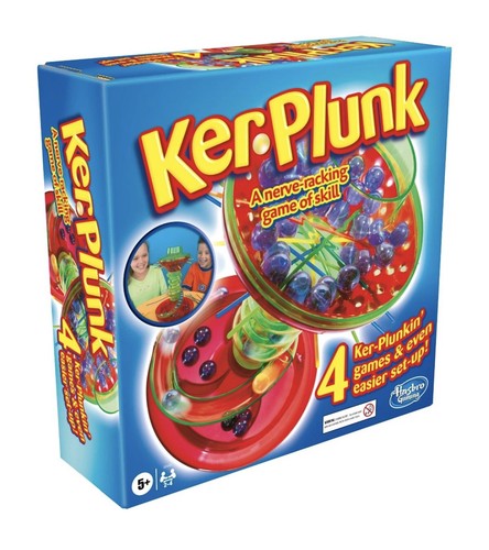 Kerplunk board game - by, hasbro