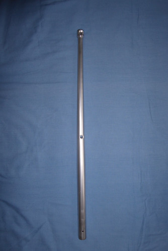 Six marine aluminium tapered