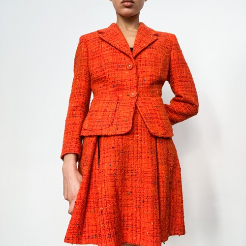 Vintage versace skirt suit - versace,