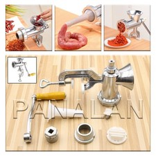 Heavy Duty Meat Mincer Grinder Manual Hand Operated Kitchen Beef Sausage Maker