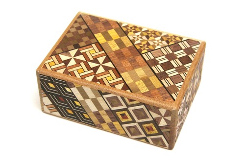 Japanese puzzle box - japanese, steps