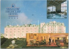 Vintage Postcard Swallow