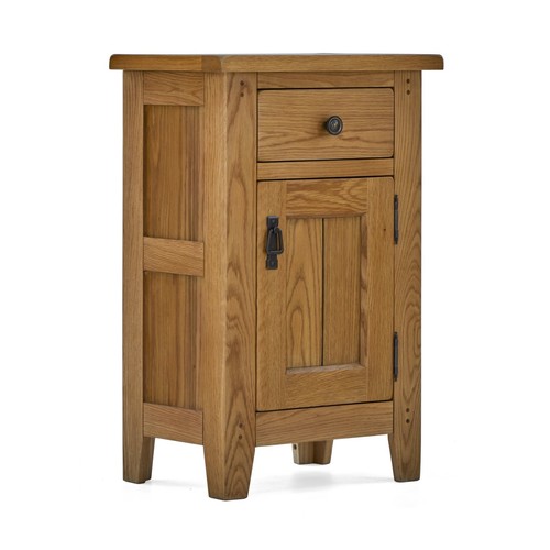 Oak telephone plant stand - oak,