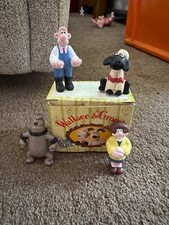 wallace and gromit figures