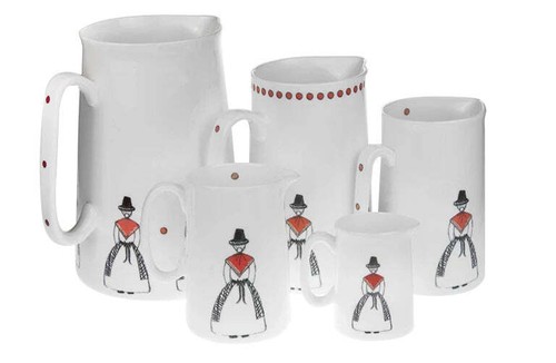 Welsh lady mugs and - and,