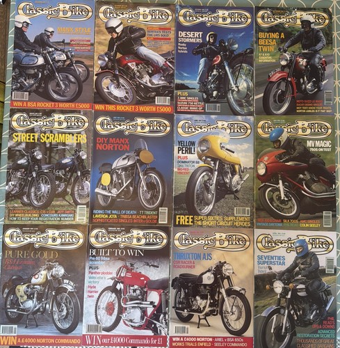 Classic bike magazine 1991 - magazine,