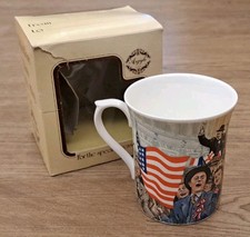 ARGYLE ENGLISH BONE CHINA V.E. DAY 50th ANNIVERSARY COMMEMORATIVE CUP COFFEE MUG