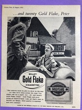 Wills Gold Flake Cigarettes