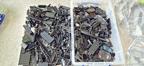 Lego black 1kg - 1kg, bulk