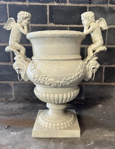 Cast iron garden - iron, planter
