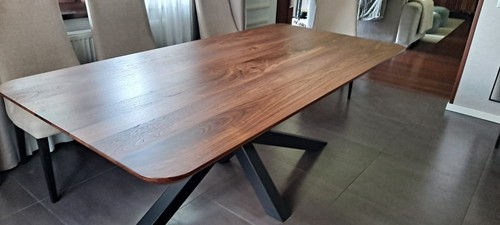 American walnut table oiled - walnut, table,