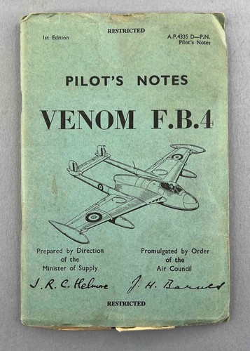 Havilland venom b - de,