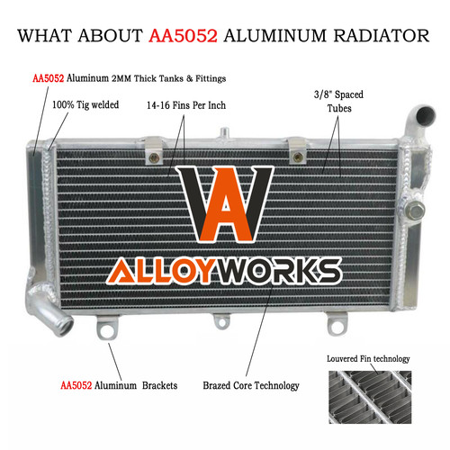 Upgraded aluminium radiator - upgraded,