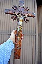 Antique french large wood