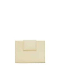 Matt & Nat Vegan Accessories - Cruise Small Wallet - Tapioca (Cream)