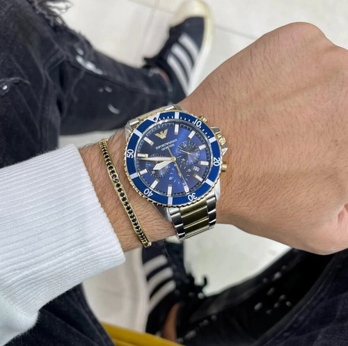 New emporio armani mens watch - new,