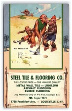 1950 Postcard Steel Tile &