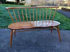 Ercol Windsor 349 Love Seat In Light Finish.