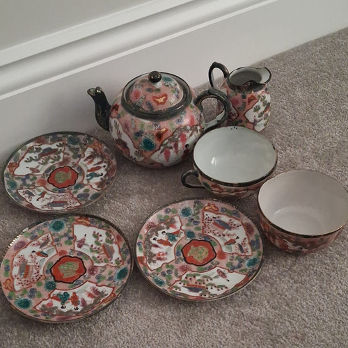 Antique chinese canton famille - antique,