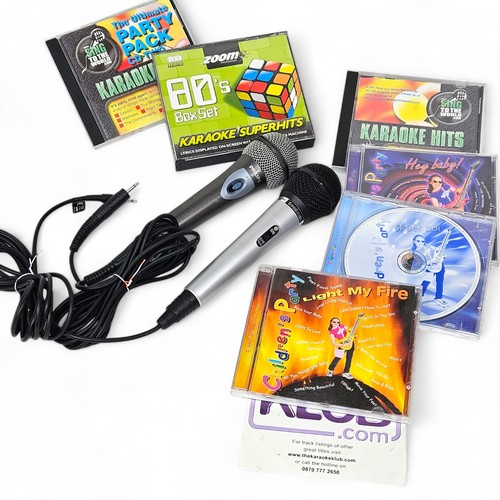 Wired karaoke mics bundle - wired,