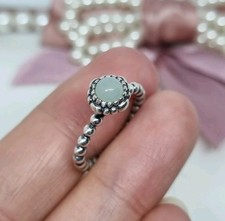 NEW Genuine Pandora Moonstone June Birthstone Ring ? Size 48  S925 ALE 