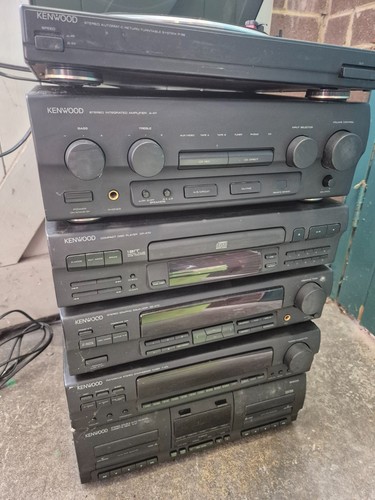 Kenwood hifi pieces stack - 6,