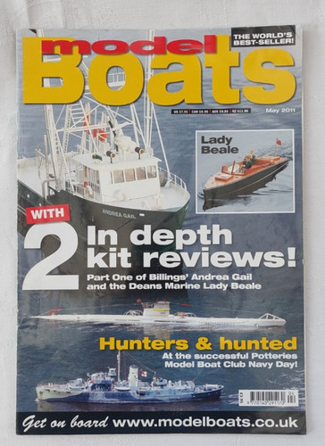 Model boats magazine may - boats, 2011