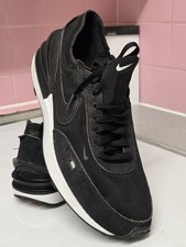 NIKE WAFFLE ONE BLACK SNEAKERS UK 8.5 EUR 43
