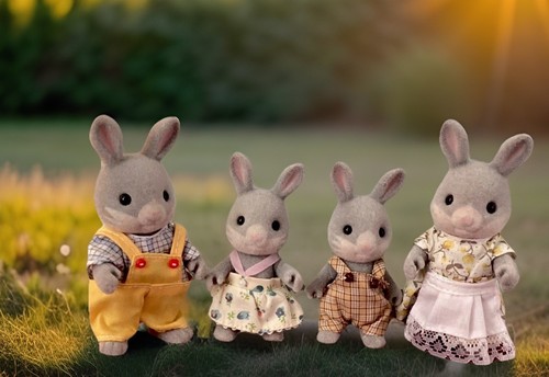 Sylvanian families rabbit - sylvanian,