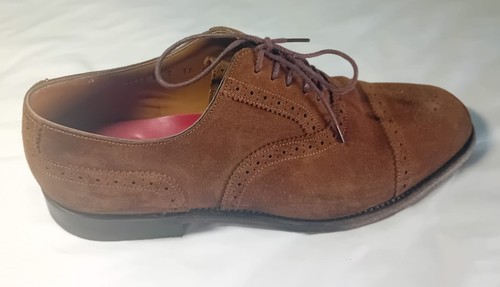 Grenson suede shoes brown - suede,