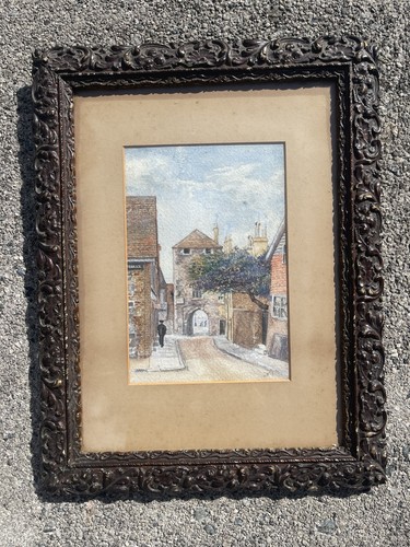 Original antique water colour - antique,