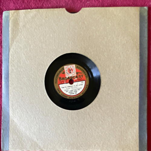 Broadcast record lable - broadcast,