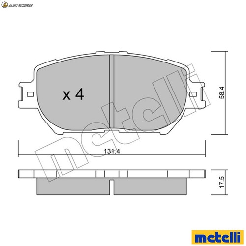 Wheel brake cylinder 0744 - cylinder, 04-0744