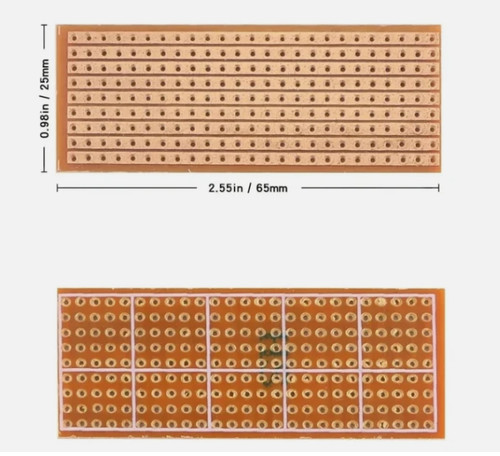 Strip board printed circuit - printed,
