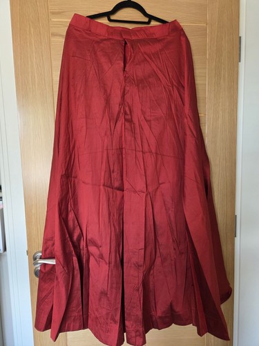 Maroon lengha skirt - maroon,